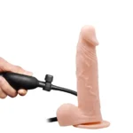 Dildo con Sopapo Inflable