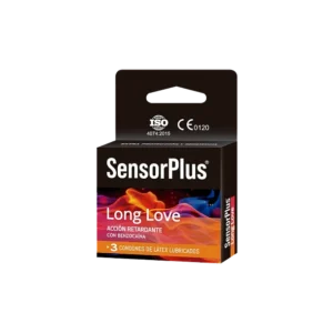 Preservativo Sensor Plus - Long Love retardante