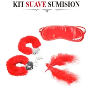 Kit Suave Sumisión Esposa - Cegadera - Plumas