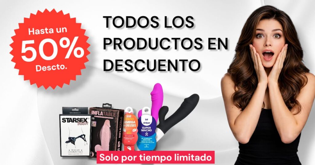 50% descuento por tiempo limitado